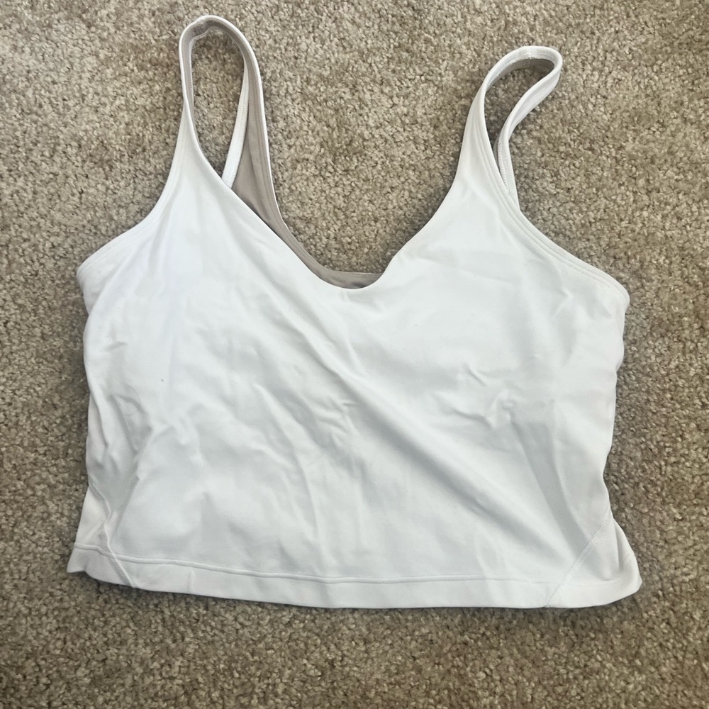 Lululemon Align White tank